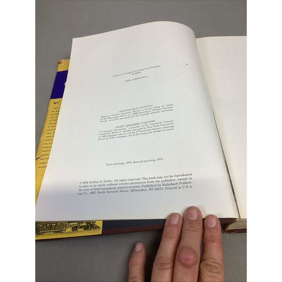 More Classic Trains by Authur D. Dubin Hardcover Book ©1975 - Picture 4 of 14